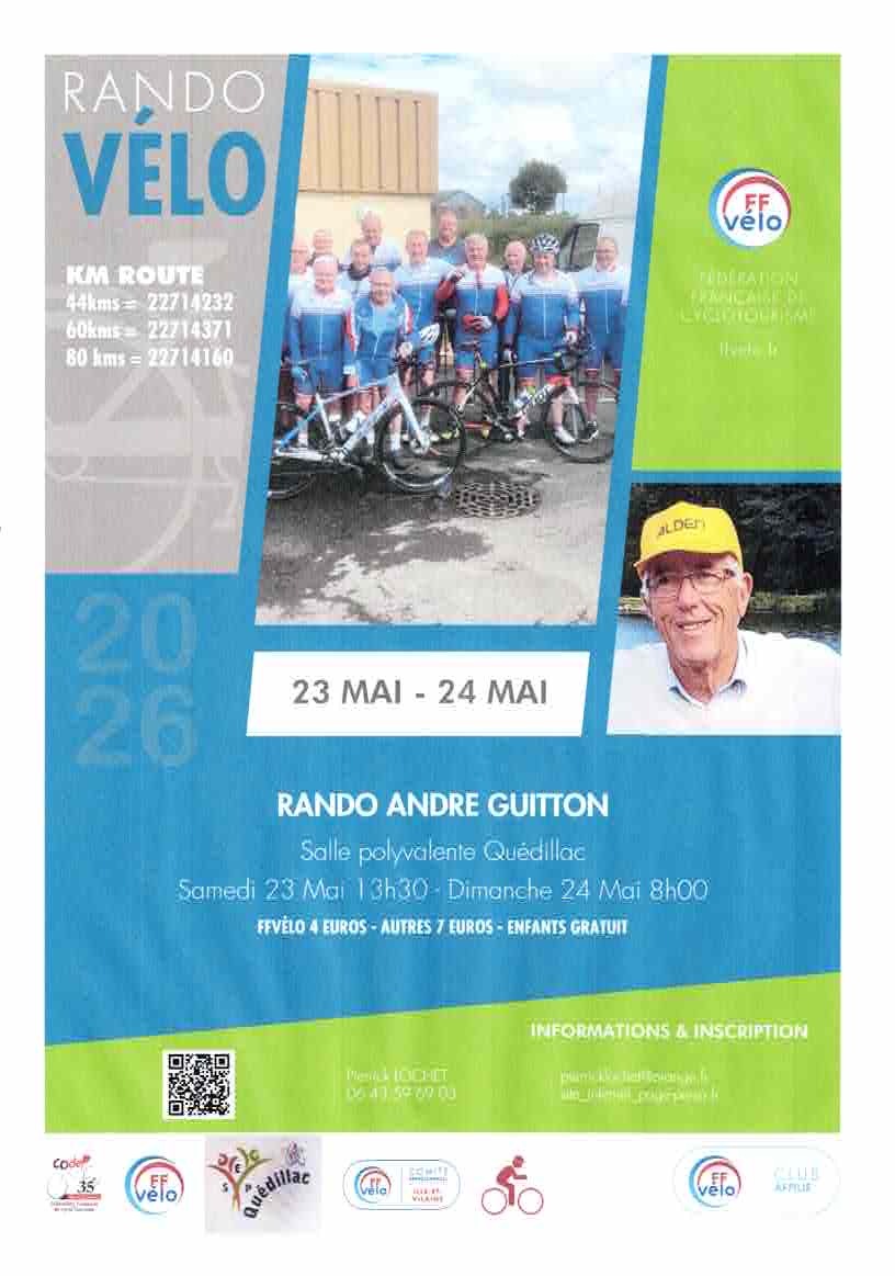 Rando André Guitton à Quédillac