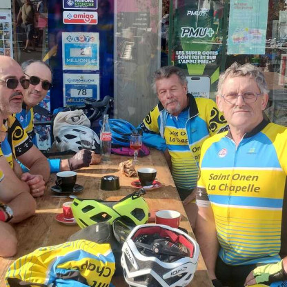 Rando de 200 kms en Juillet 2026 - Pause petit dejeuner